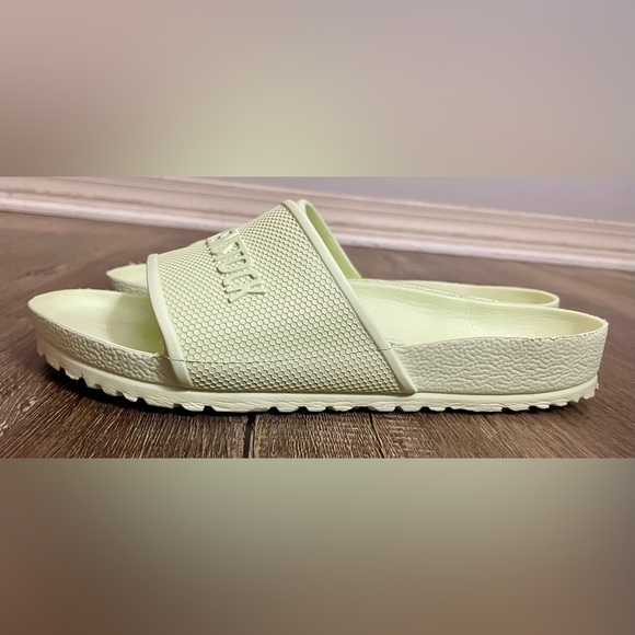 Birkenstock Barbados Slide Sandals Women’s US 10 10.5 Faded Lime Outdoor Comfort - Picture 3 of 11